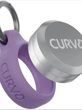 2 NWT Curvd Premium Carrying Case Keychains For Earbuds, Pills, Change, Etc.